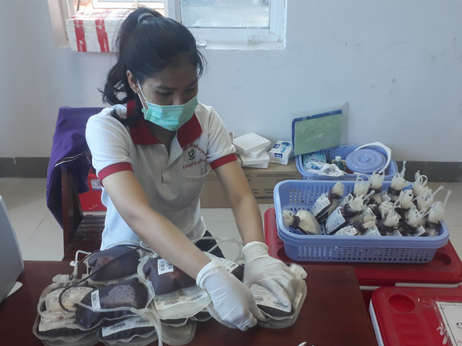 Ngân hàng máu Đồng bằng sông Cửu Long tiếp nhận thêm 1.250 đơn vị máu ảnh 1