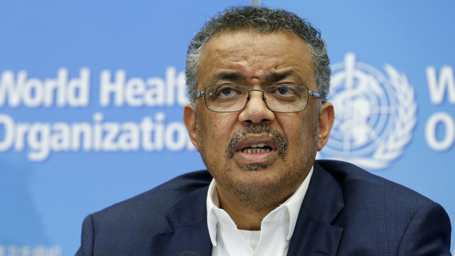 Tổng Giám đốc WHO Tedros Adhanom Ghebreyesus. (Ảnh: AFP) WHO thừa nhận sai sót về công bố cấp độ cảnh báo dịch do virus corona ảnh 1