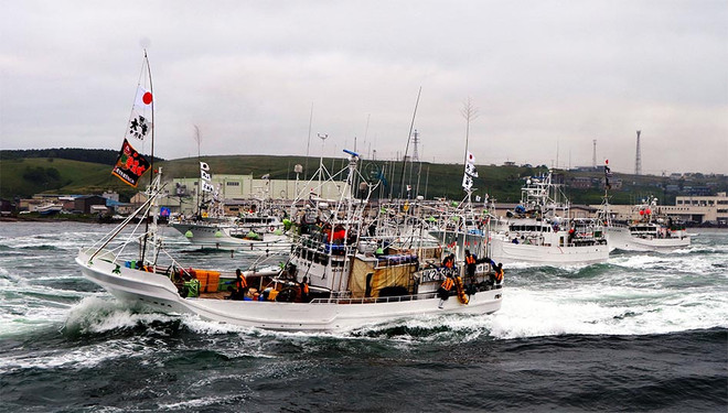 Tàu đánh cá Nhật Bản Hoko Maru 10 bị Nga giữ đã được thả ảnh 1