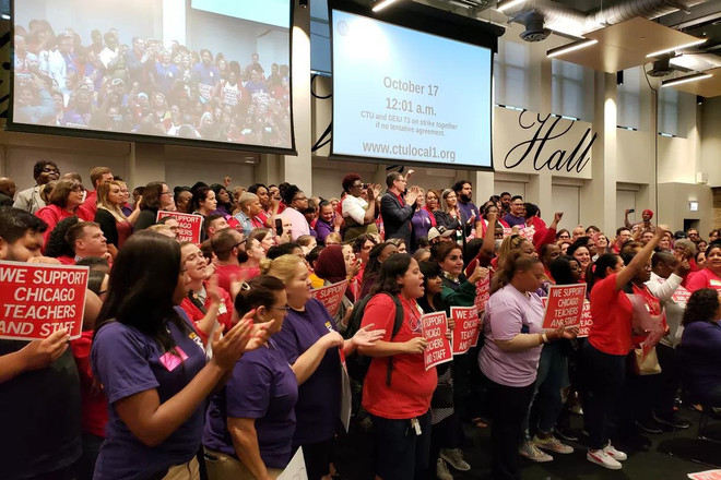 Mỹ: Hơn 30.000 giáo viên thành phố Chicago đe dọa đình công ảnh 1
