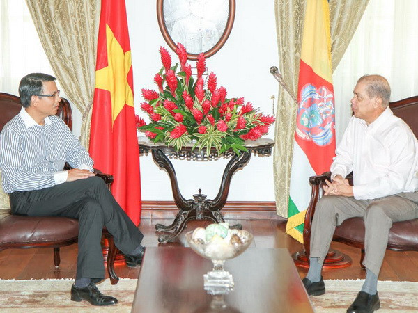 Việt Nam và Seychelles quyết tâm đẩy mạnh quan hệ hợp tác ảnh 1