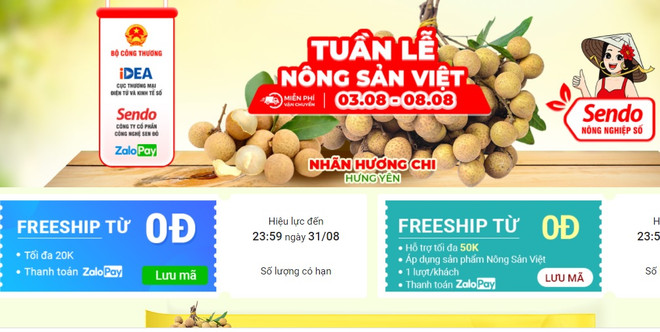 Nhãn lồng Hưng Yên từng bước lên sàn thương mại điện tử ảnh 1
