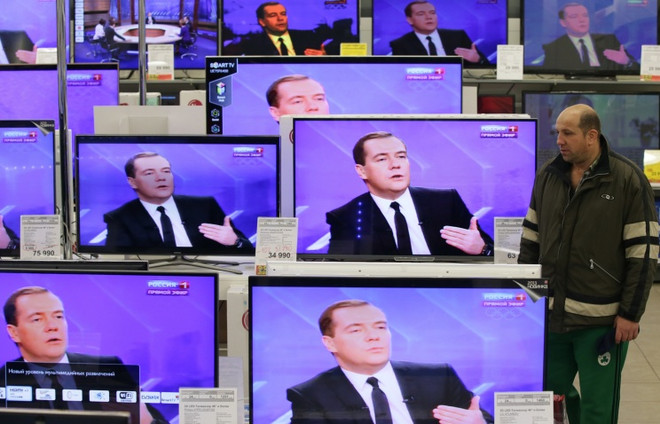 Latvia hạn chế tiếp phát kênh truyền hình Russia RTR ảnh 1