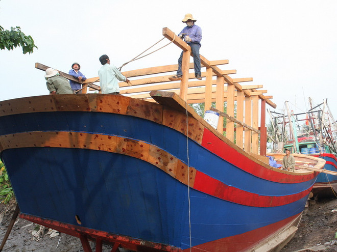 Bình Định hỗ trợ tín dụng ngư dân đóng mới tàu công suất lớn ảnh 1