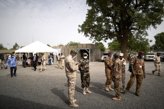Lực lượng chống khủng bố G5-Sahel tại Mali. (Ảnh: AFP/TTXVN) Việt Nam kêu gọi bảo vệ dân thường, giải quyết khủng hoảng tại Mali ảnh 1