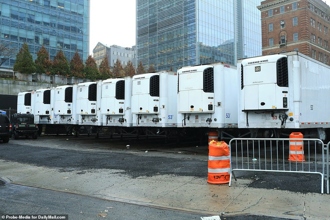 Bệnh viện Mỹ quá tải, phải đưa xác bệnh nhân COVID-19 vào xe đông lạnh ảnh 3