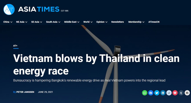 Asiatimes: Việt Nam đẩy mạnh nỗ lực chuyển đổi sang năng lượng sạch ảnh 1