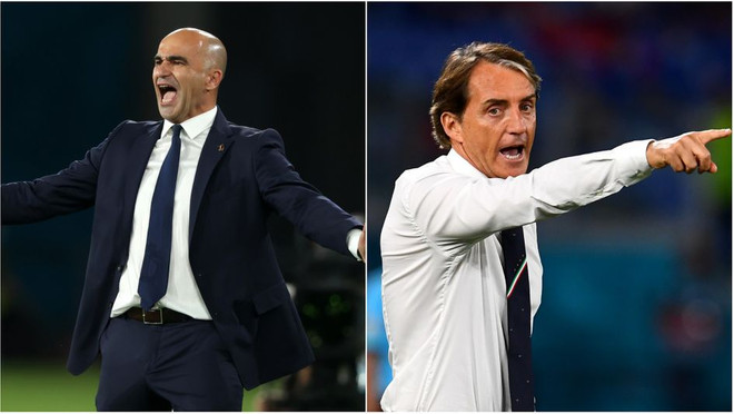 Tứ kết Bỉ-Italy: Cuộc tái đấu sau 3.000 ngày giữa Martinez-Mancini ảnh 1