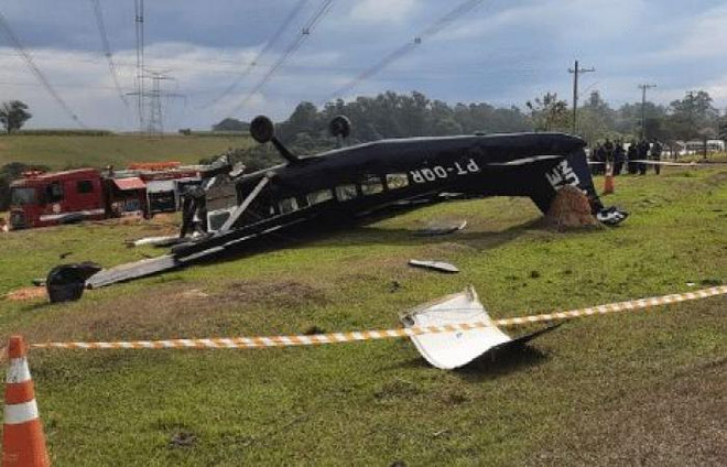 Rơi máy bay ở trung tâm nhảy dù tại Brazil, 16 người thương vong ảnh 1