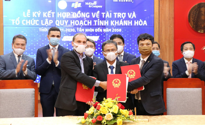 Ký hợp đồng tài trợ quy hoạch tỉnh Khánh Hòa thời kỳ 2021-2030 ảnh 1