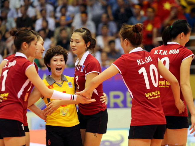 Tuyển nữ Việt Nam vô địch giải Bóng chuyền quốc tế VTV Cup ảnh 1
