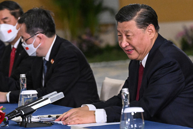 Chủ tịch Trung Quốc Tập Cận Bình. (Ảnh: AFP) Chủ tịch Trung Quốc kêu gọi giảm, giãn nợ cho các nước đang phát triển ảnh 1