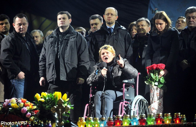 Tymoshenko hối thúc dùng "công cụ mạnh nhất" với Nga ảnh 1