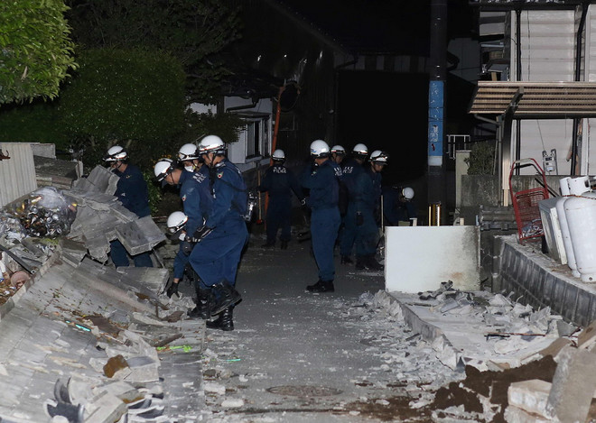 [Video] Hàng trăm người thương vong sau trận động đất ở Nhật Bản ảnh 1