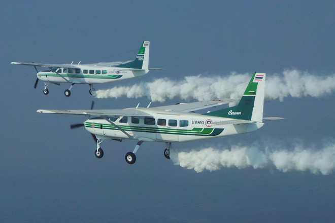 Niger dùng máy bay tạo mưa để cải thiện tình hình hạn hán ảnh 1