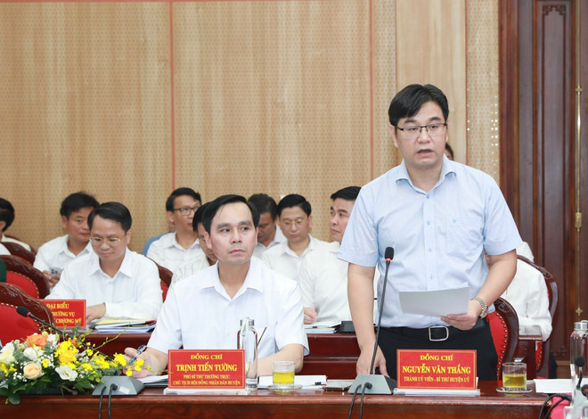 Bí thư Hà Nội: Khơi thông nguồn lực để Chương Mỹ phát triển bền vững ảnh 3