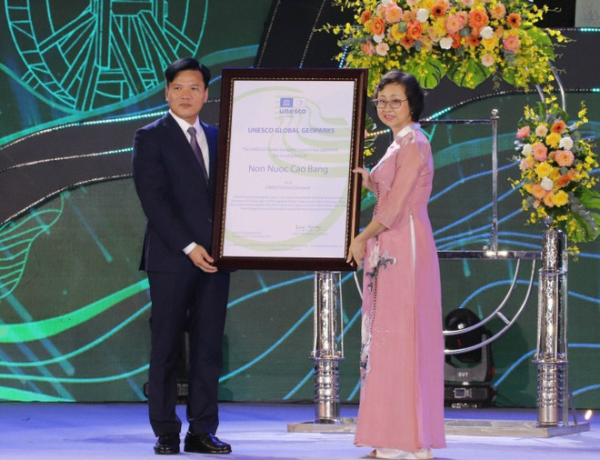 Non nước Cao Bằng được chứng nhận Công viên Địa chất Toàn cầu UNESCO ảnh 1