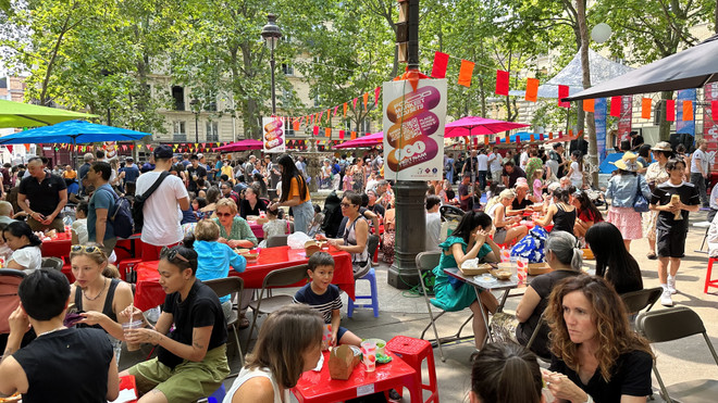 Sôi động lễ hội ẩm thực đường phố Ici Vietnam Festival tại Paris ảnh 1