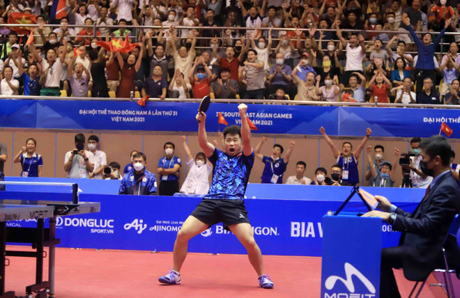 SEA Games 31: Nguyễn Đức Tuân giành HCV đơn nam môn bóng bàn ảnh 2