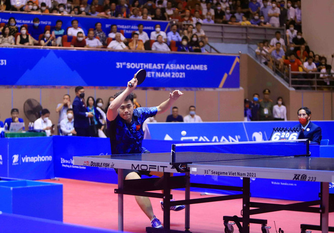 SEA Games 31: Nguyễn Đức Tuân giành HCV đơn nam môn bóng bàn ảnh 1