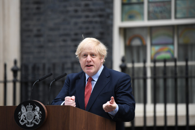 Thủ tướng Anh Boris Johnson tuyên bố vượt qua đỉnh dịch ảnh 1