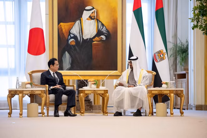 UAE, Nhật Bản ký nhiều thỏa thuận hợp tác kinh tế và thương mại ảnh 1