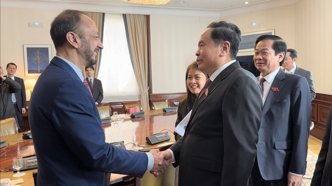 Ông Trần Thanh Mẫn hội đàm với lãnh đạo lưỡng viện Tây Ban Nha ảnh 2