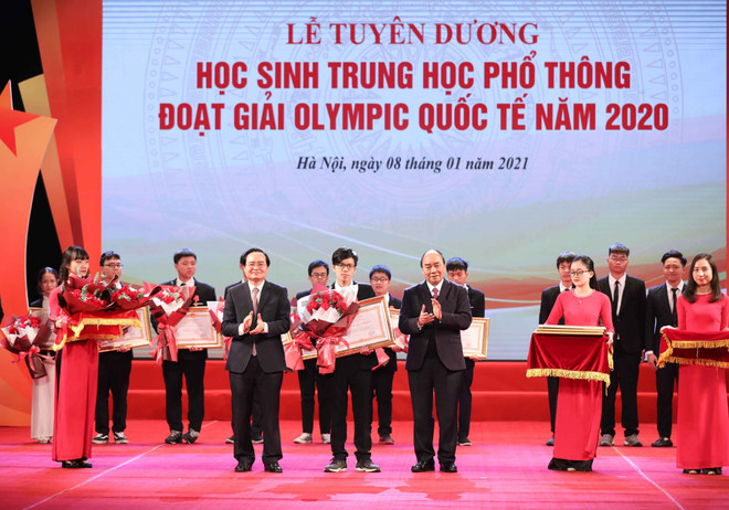 Số học sinh đạt giải Olympic vượt hơn hẳn so với giai đoạn trước. (Ảnh: Thanh Tùng/TTXVN) Đổi mới sáng tạo là thời cơ cho giáo dục Việt Nam 'cất cánh' ảnh 3
