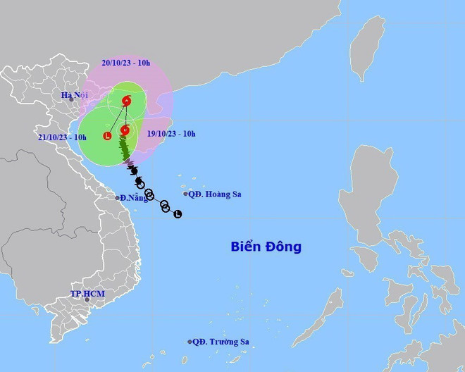 Bão số 5: Khu vực Vịnh Bắc Bộ có gió mạnh, biển động dữ dội ảnh 1