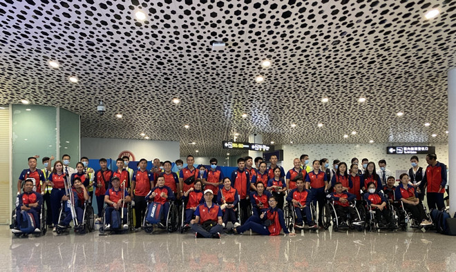 Asian Para Games: VĐV Khuyết tật Việt Nam nỗ lực vượt lên chính mình ảnh 2