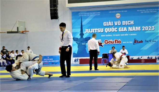 Hơn 300 vận động viên tham dự Giải Vô địch Jujitsu Quốc gia năm 2023 ảnh 2