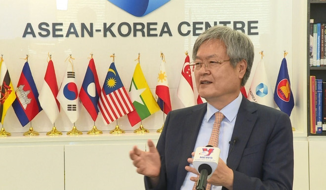 Ông Kim Hae-yong, Tổng thư ký Trung tâm ASEAN-Hàn Quốc. (Ảnh: TTXVN) Doanh nghiệp ASEAN và Hàn Quốc mở rộng hợp tác về sinh học, dược phẩm ảnh 1
