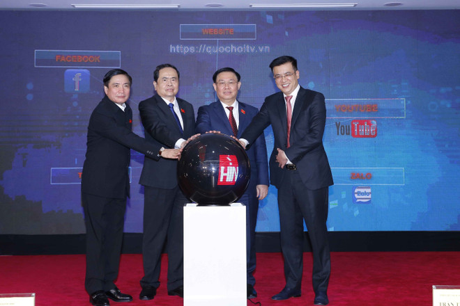 Chủ tịch Quốc hội khai trương Hệ sinh thái số Truyền hình Quốc hội ảnh 3