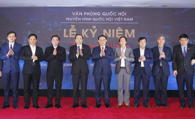 Chủ tịch Quốc hội khai trương Hệ sinh thái số Truyền hình Quốc hội ảnh 1