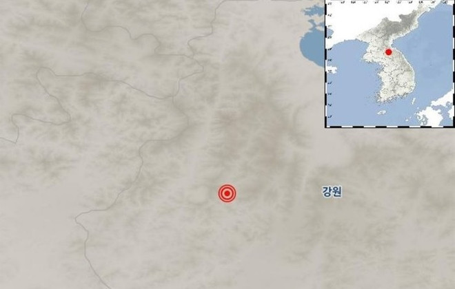Xảy ra động đất có độ lớn 3,8 độ Richter tại miền Đông Triều Tiên ảnh 1