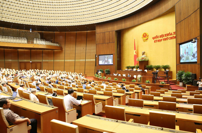 Quốc hội thảo luận dự kiến Chương trình xây dựng luật, pháp lệnh ảnh 1