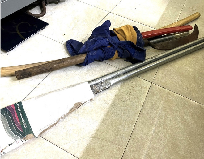 Truy bắt nhóm đối tượng sử dụng súng, dao tự chế giải quyết mâu thuẫn ảnh 2