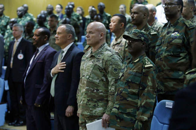 Các quốc gia khu vực Sừng châu Phi và Mỹ tổ chức tập trận chung ảnh 1