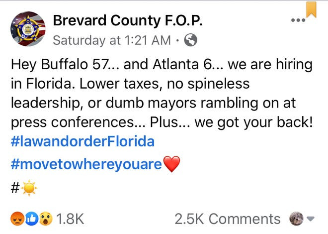 Cảnh sát Florida gây sốc khi tuyển mộ lại đồng nghiệp bị đuổi việc ảnh 1