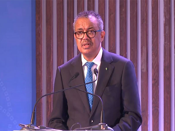 Tổng Giám đốc WHO Tedros Adhanom Ghebreyesus phát biểu tại Hội nghị Cấp cao Y học Cổ truyền Toàn cầu. (Nguồn: ANI) WHO tổ chức hội nghị cấp cao toàn cầu đầu tiên về y học cổ truyền ảnh 1