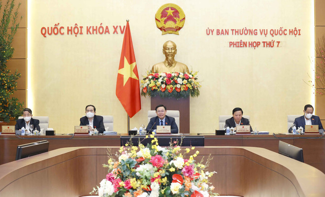 Phiên họp thứ 8 Ủy ban Thường vụ Quốc hội thảo luận nhiều dự án luật ảnh 1