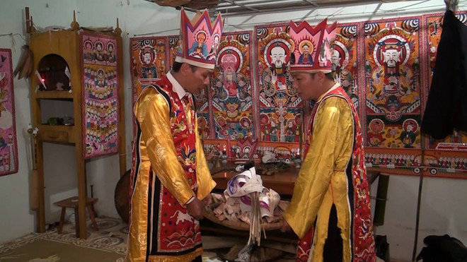 Tranh thờ - nét văn hóa độc đáo của người Dao quần chẹt Thanh Hóa ảnh 3