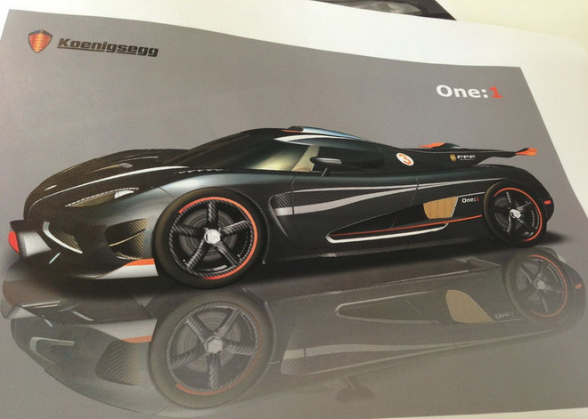 Siêu xe Koenigsegg One:1 ra mắt ở triển lãm Geneva ảnh 1