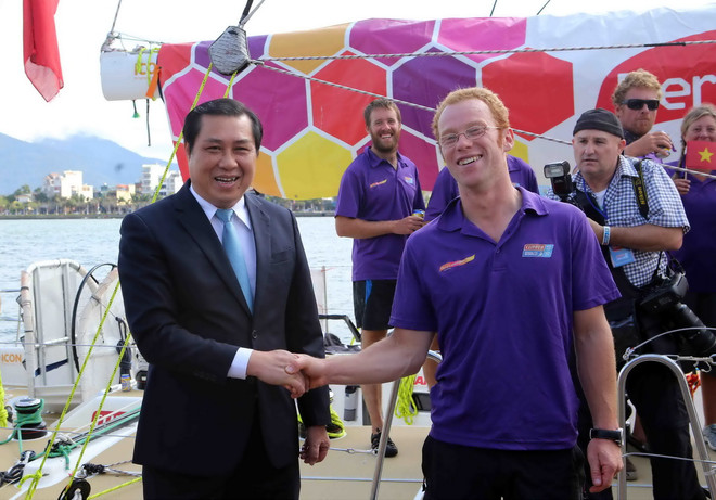 Các đội đua thuyền buồm vòng quanh thế giới Clipper cập cảng Đà Nẵng ảnh 1