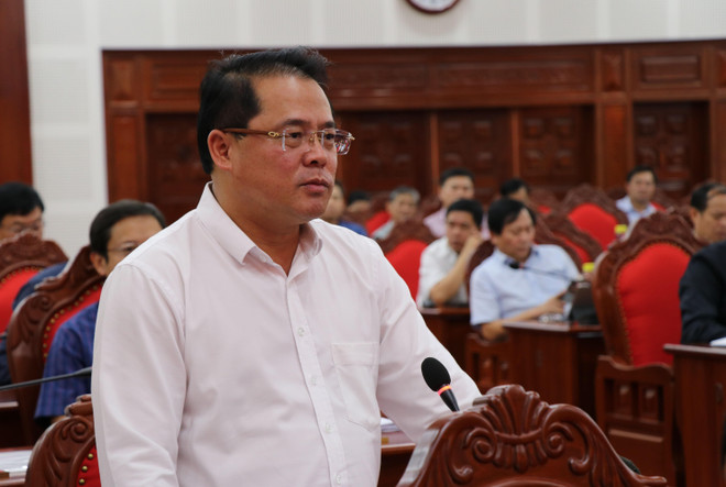 Miễn nhiệm chức vụ Phó Chủ tịch Ủy ban Nhân dân tỉnh Gia Lai nhiệm kỳ 2021-2026 đối với ông Hồ Phước Thành. (Ảnh: Hồng Điệp/TTXVN) Phê chuẩn kết quả miễn nhiệm ba Phó Chủ tịch UBND tỉnh Gia Lai ảnh 1