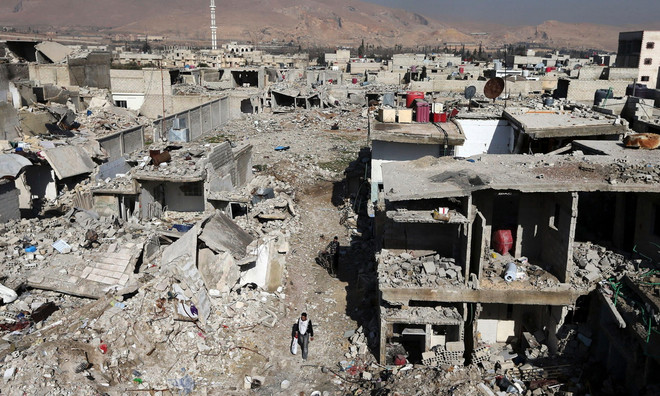 Hình ảnh chân thực nhất về sự khốc liệt của cuộc chiến tại Syria ảnh 1