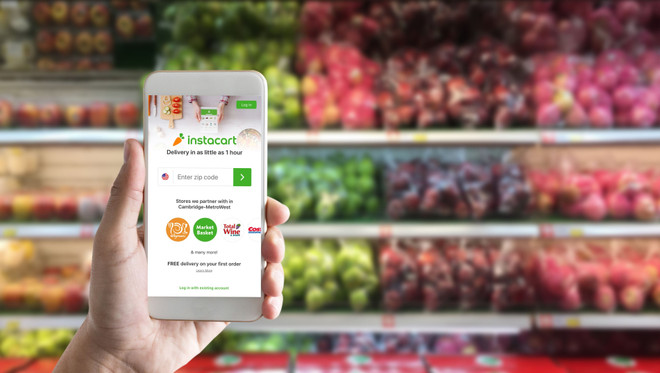 Mỹ: Startup dịch vụ giao hàng Instacart được định giá 39 tỷ USD ảnh 1