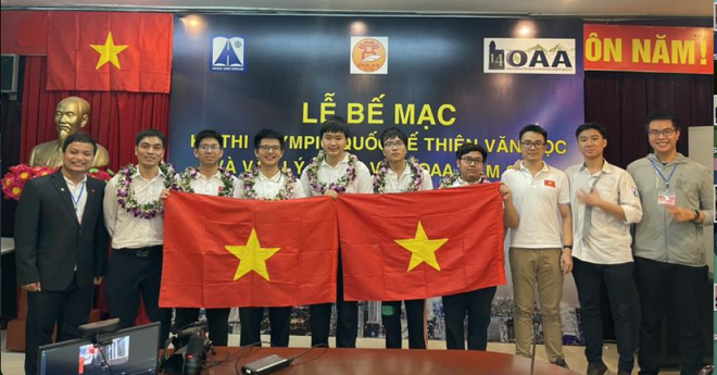 Đoàn học sinh Việt Nam giành 5 huy chương tại Kỳ thi Olympic IOAA 14 ảnh 1