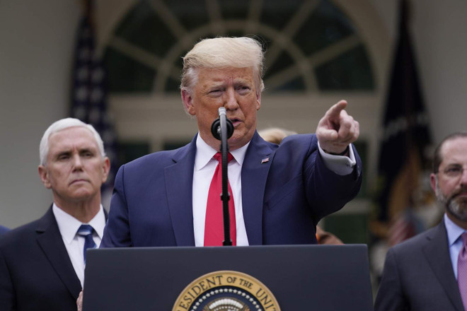 Tổng thống Trump thông báo đã đi xét nghiệm SARS-CoV-2 ảnh 1