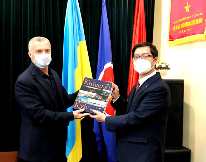 Thúc đẩy phát triển quan hệ hữu nghị truyền thống Việt Nam-Ukraine ảnh 1